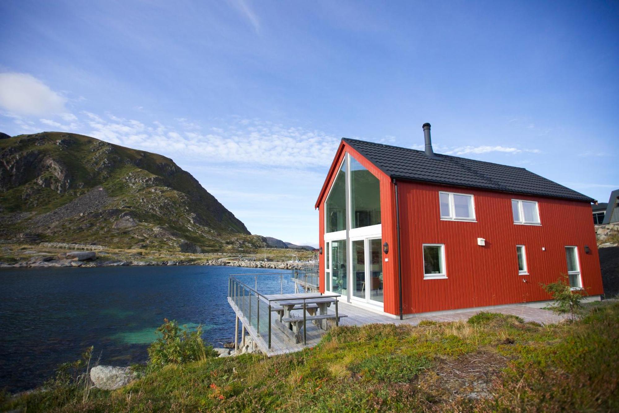 Cabin In Lofoten With Spectacular View Ballstad Eksteriør billede