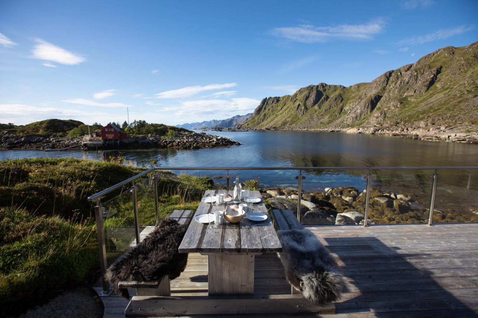 Cabin In Lofoten With Spectacular View Ballstad Eksteriør billede
