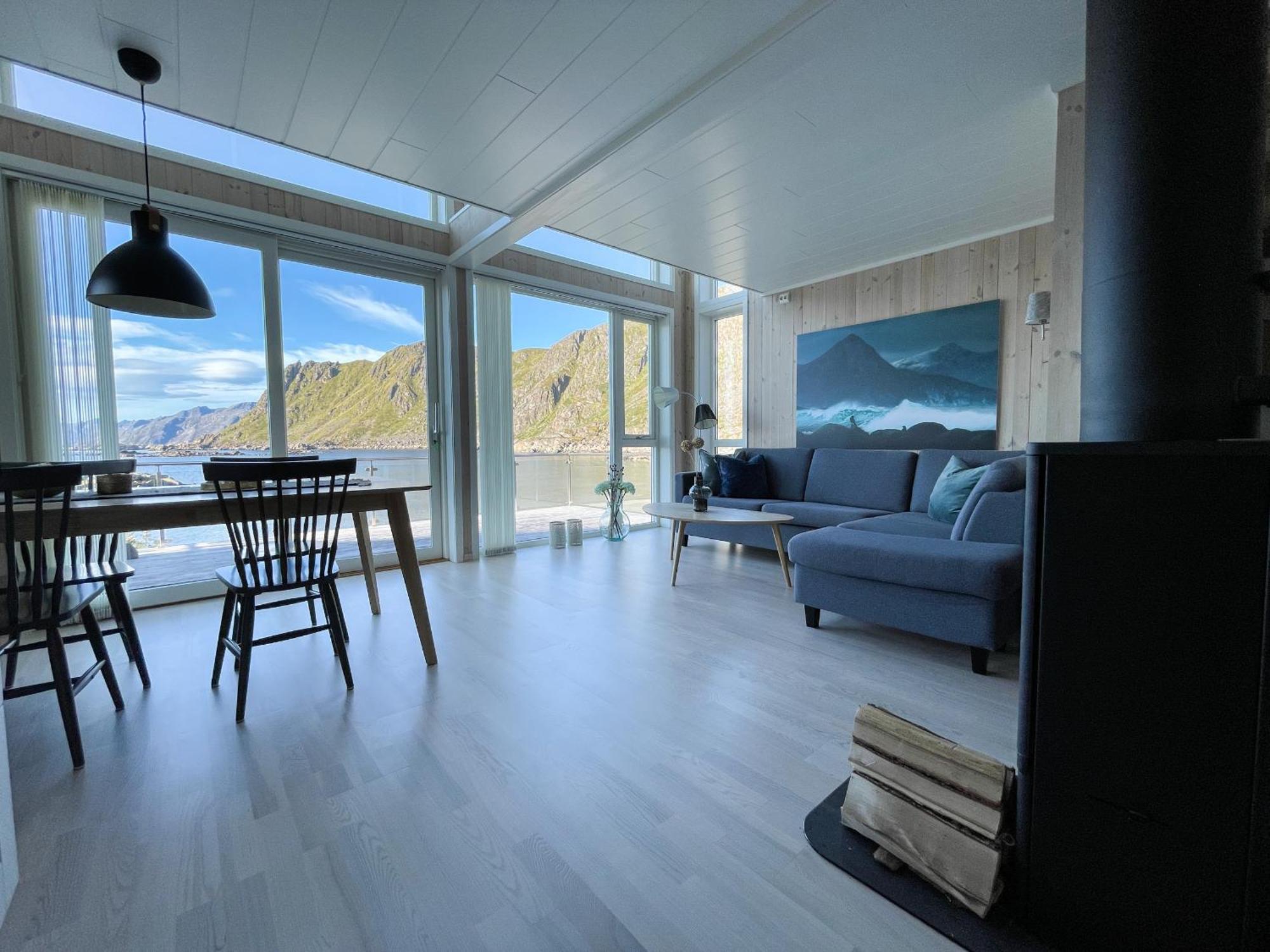 Cabin In Lofoten With Spectacular View Ballstad Eksteriør billede