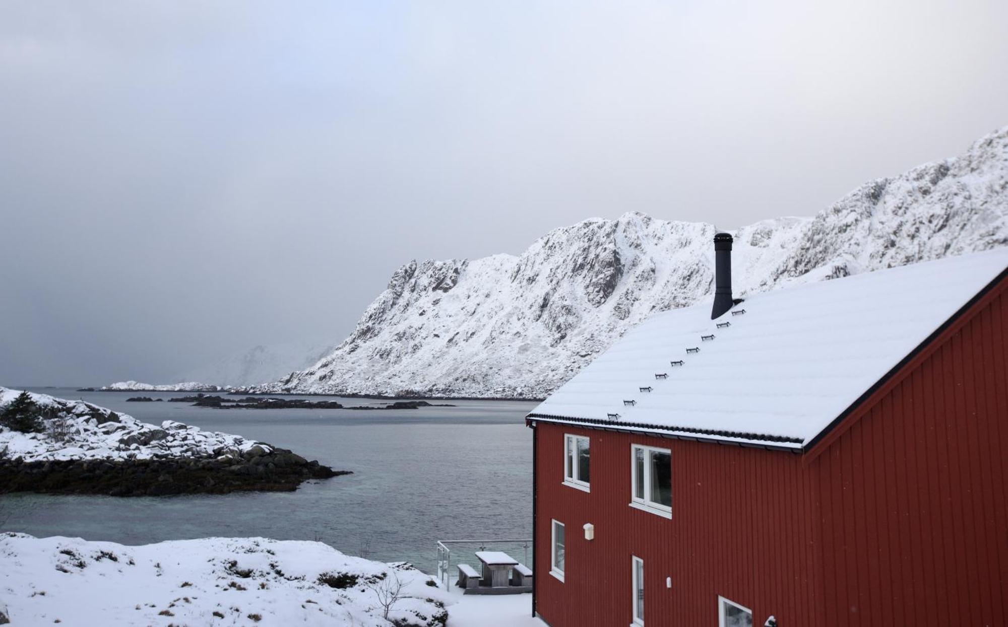 Cabin In Lofoten With Spectacular View Ballstad Eksteriør billede