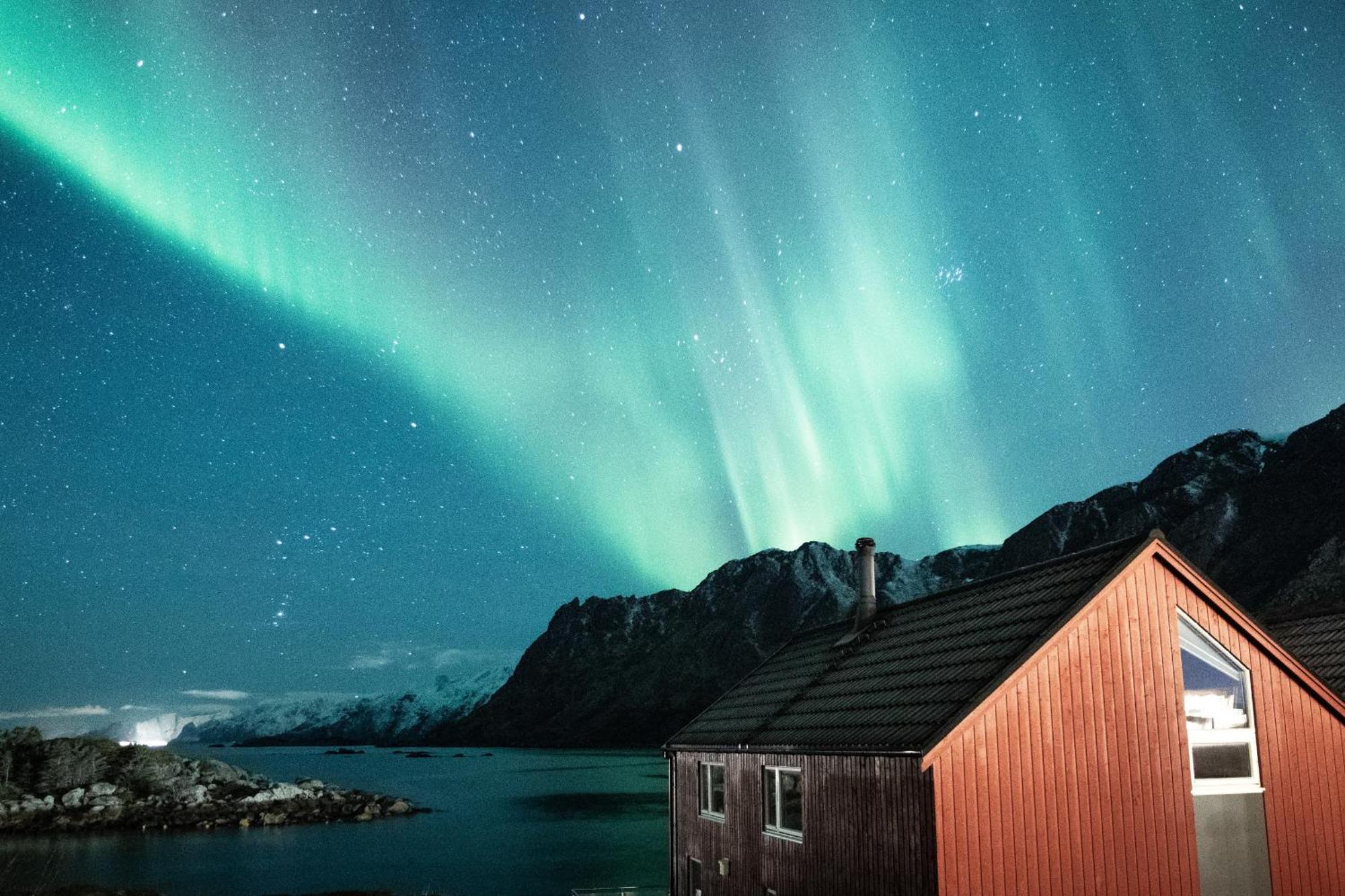 Cabin In Lofoten With Spectacular View Ballstad Eksteriør billede